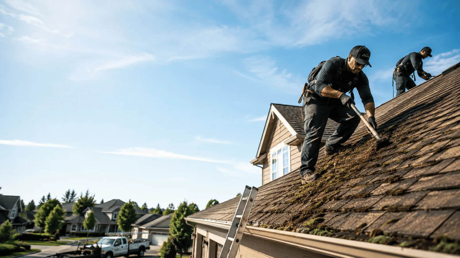 Roof Moss Removal in Auburn, PA near me
